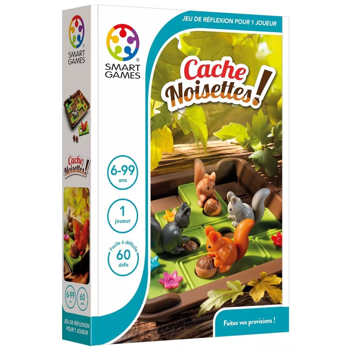 cache noisettes boîte