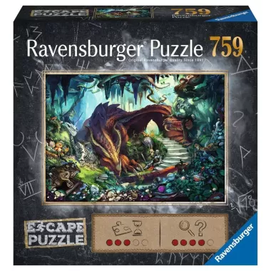 escape puzzle la grotte du dragon - 759 pièces boîte