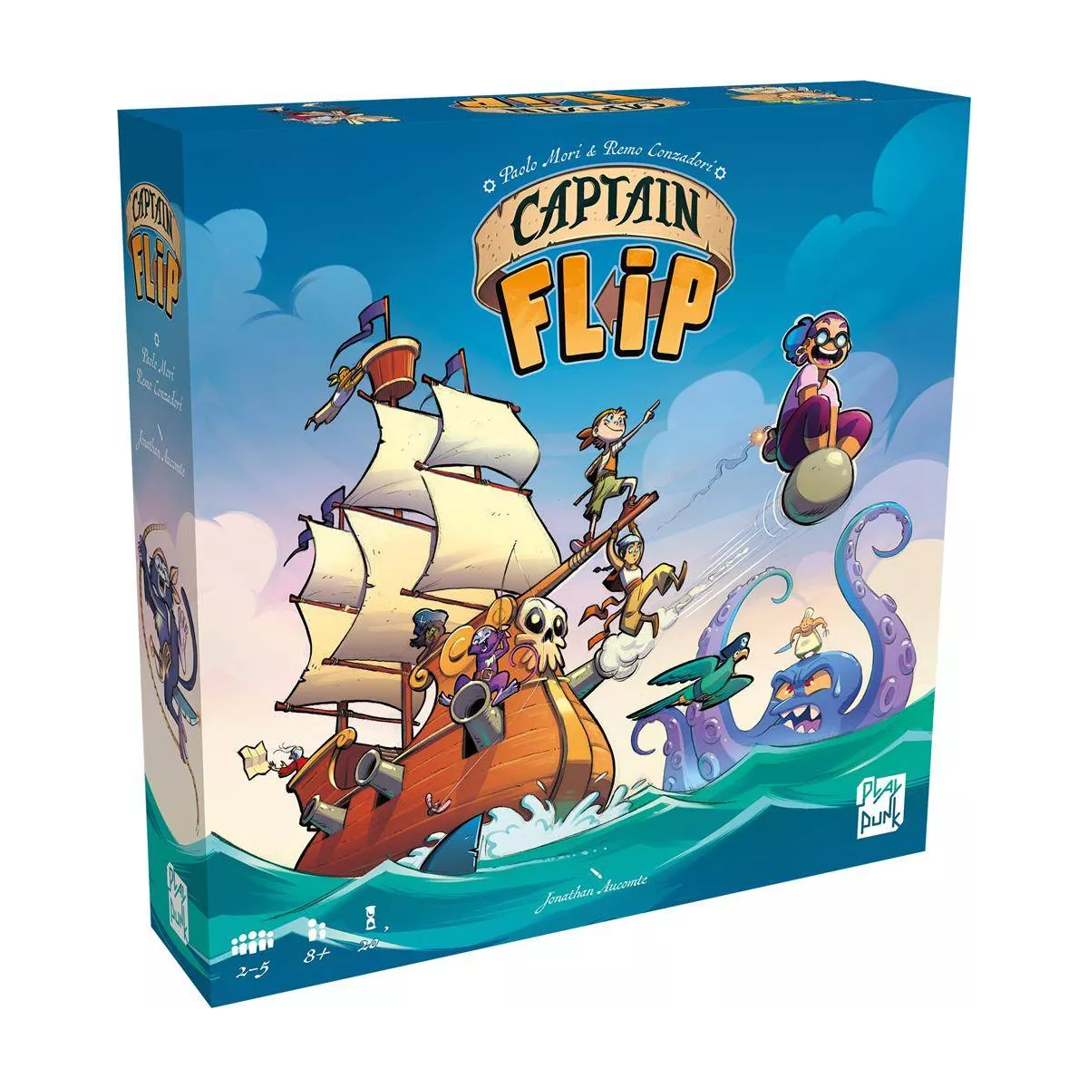 captain flip boîte