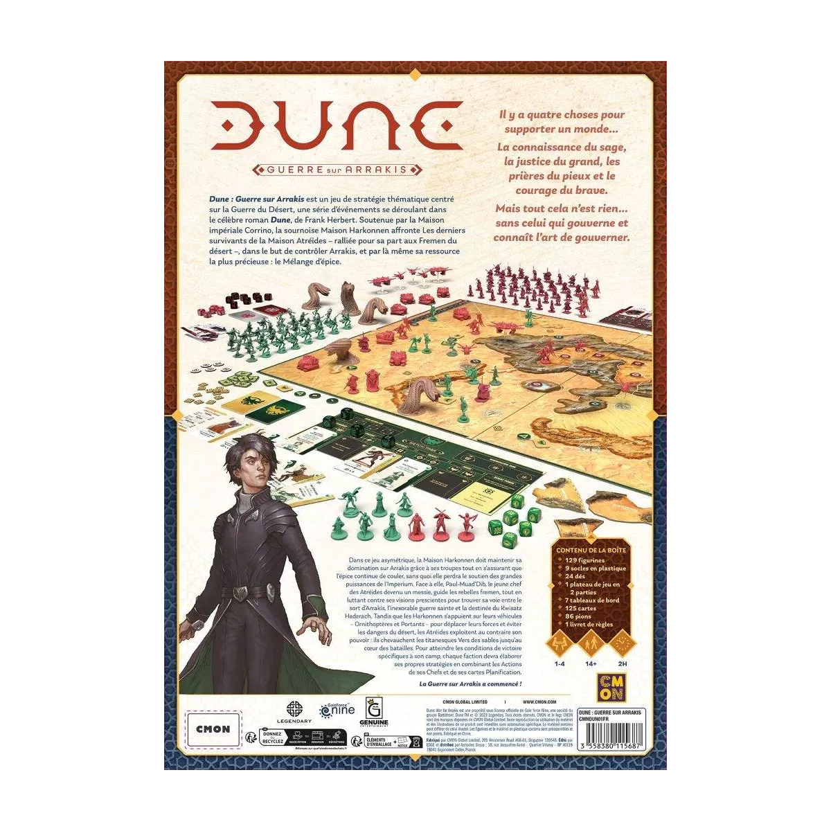 Dune - La Guerre pour Arrakis - Jeux de société - Ludum.fr