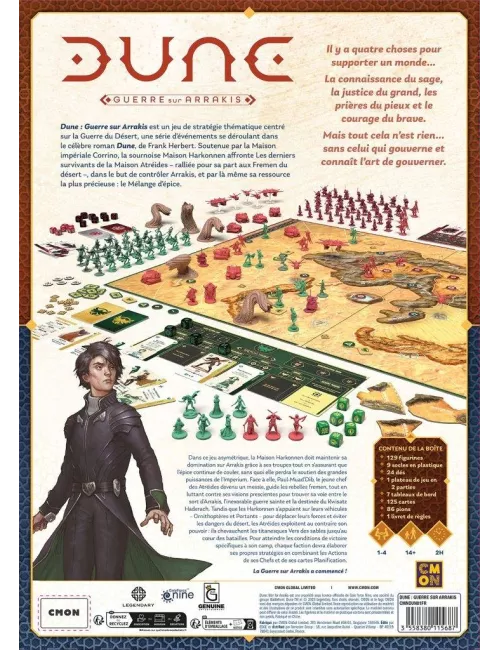 Dune - La Guerre pour Arrakis - Jeux de société - Ludum.fr