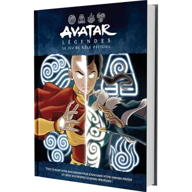 avatar légendes : le jeu de rôle officiel boîte