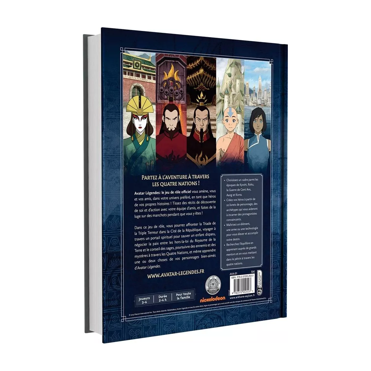 avatar légendes : le jeu de rôle officiel exemple 2
