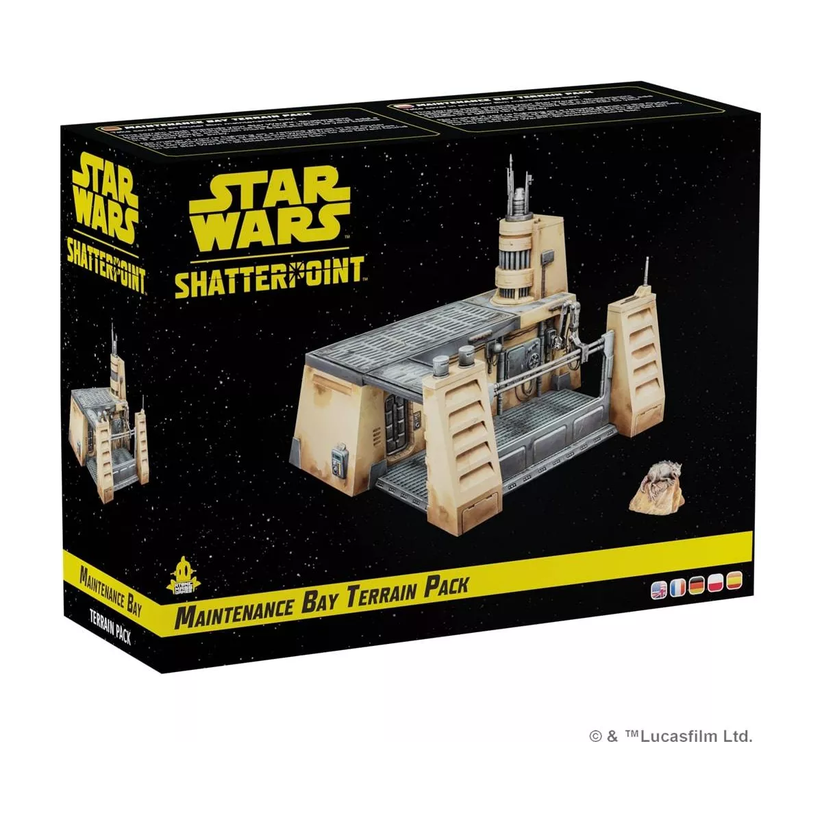 star wars : shatterpoint : maintenance bay terrain pack - extension boîte