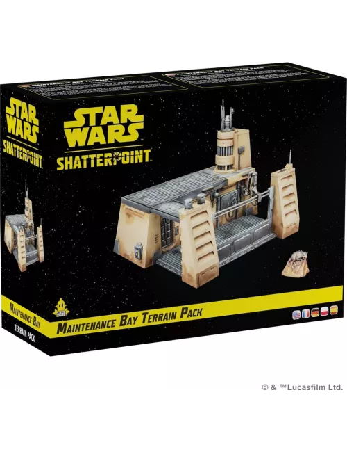 star wars : shatterpoint : maintenance bay terrain pack - extension boîte
