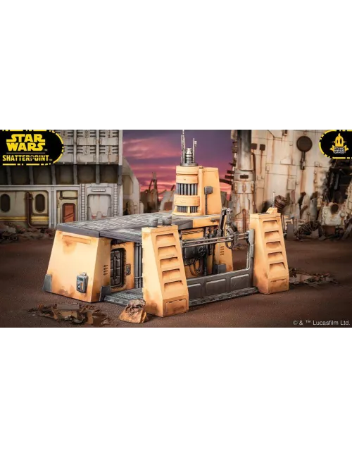 star wars : shatterpoint : maintenance bay terrain pack - extension exemple 1