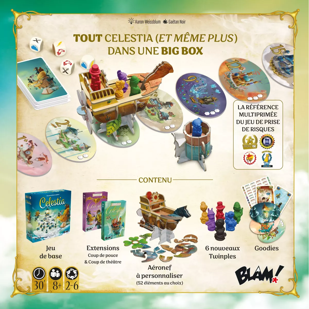 Celestia Big Box dos boîte