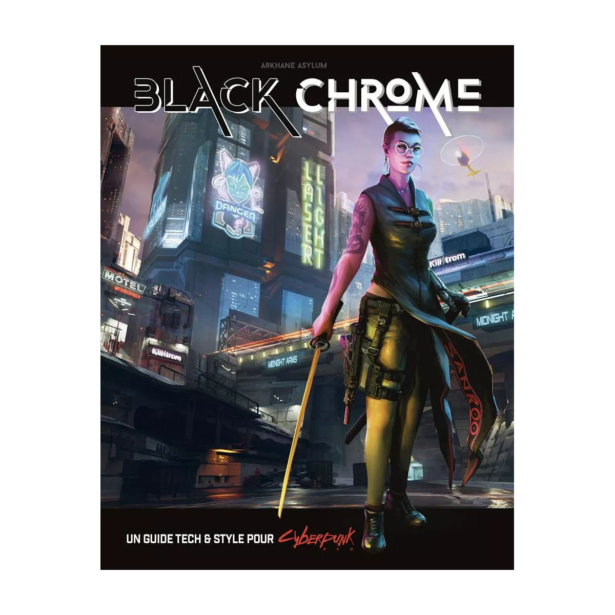 cyberpunk red : black chrome boîte