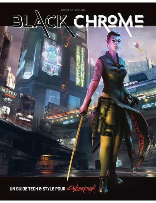 cyberpunk red : black chrome boîte