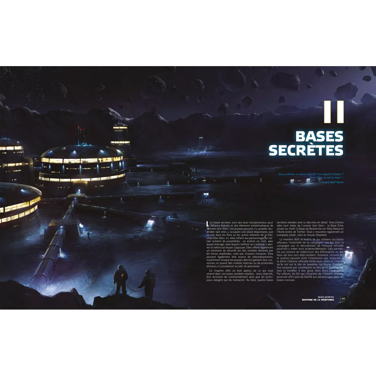 star wars l'ère de la rébellion : bastions de la résistance plateau
