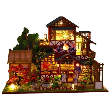 DIY miniature : Maison traditionnelle Japonaise - 392 pièces 