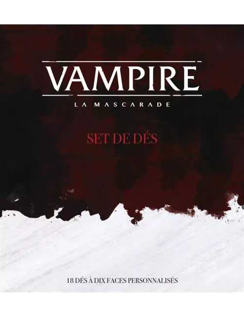 vampire la mascarade v5 : set de dés boîte
