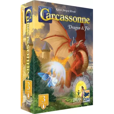 Carcassonne : Dragon et Fée Édition 2025 - Extension 
