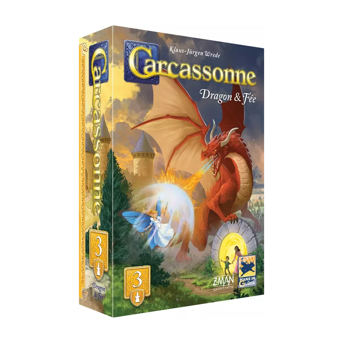 Carcassonne : Dragon et Fée Édition 2025 - Extension 