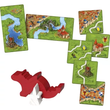 Carcassonne : Dragon et Fée Édition 2025 - Extension 
