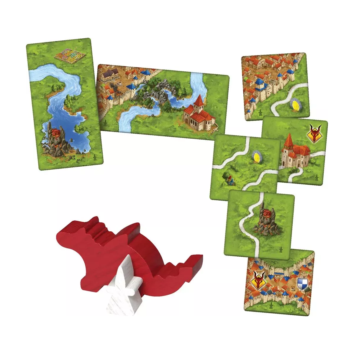 Carcassonne : Dragon et Fée Édition 2025 - Extension 