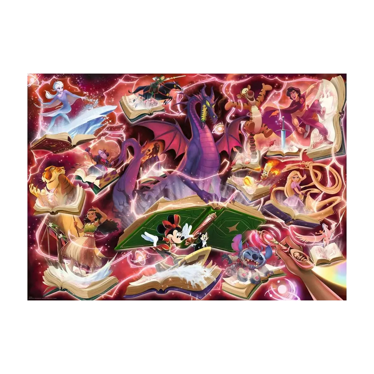 Puzzle Disney Lorcana : Rubis - 1000 pièces 