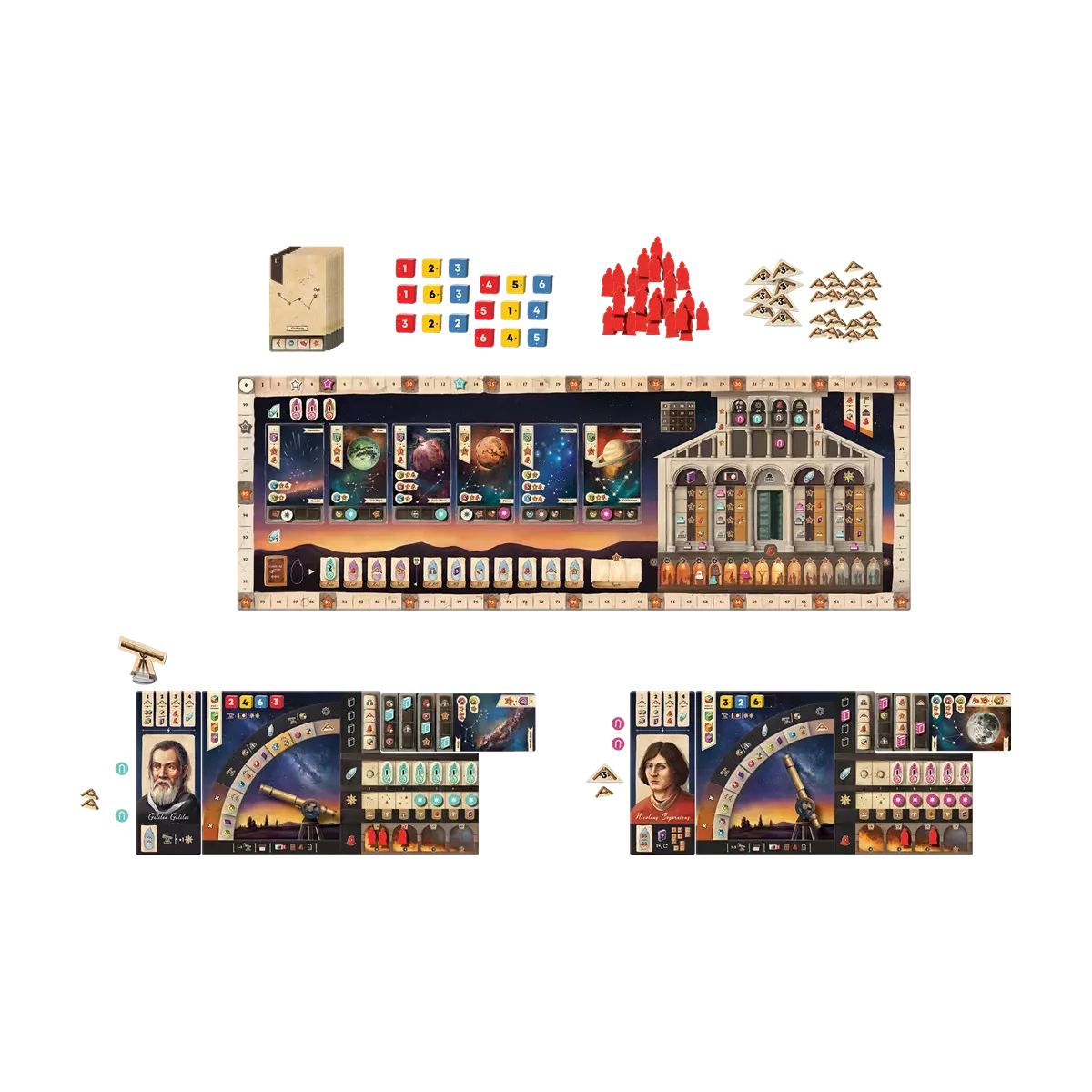 Galileo Galilei - Jeu de société - Sylex - Ludum.fr