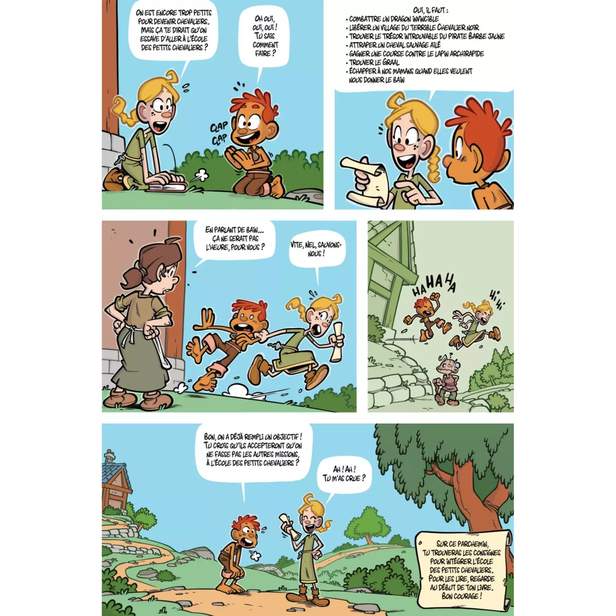 Les Petits Chevaliers - Le Diplôme : La BD dont tu es le petit héros