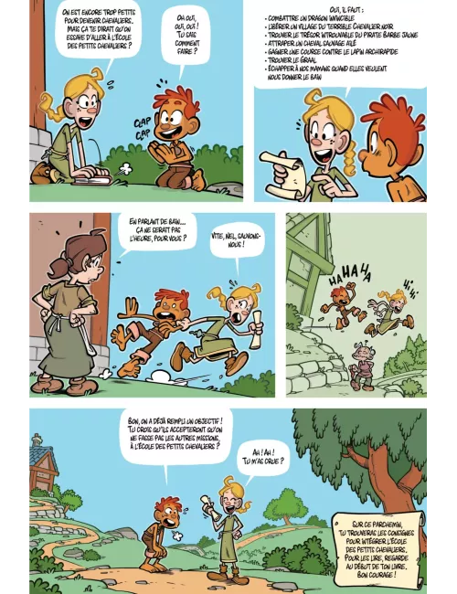Les Petits Chevaliers - Le Diplôme : La BD dont tu es le petit héros