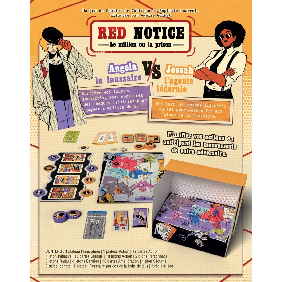 Red Notice - Le Million ou la Prison dos de boite