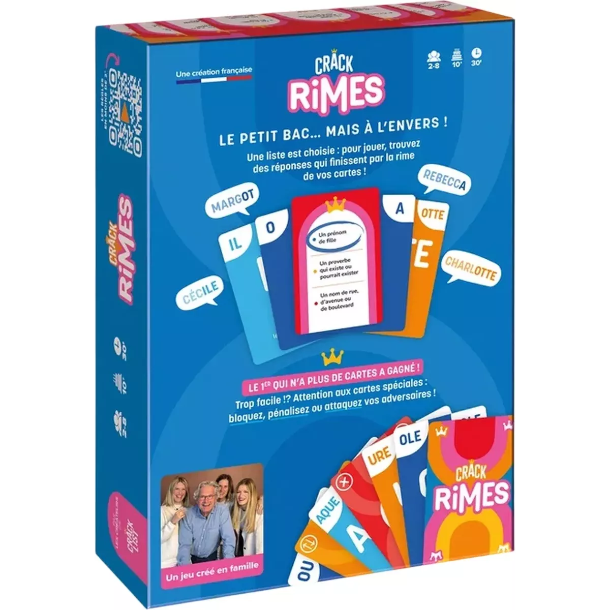 Crack Rimes - Jeu de société - Yaqua - Ludum.fr