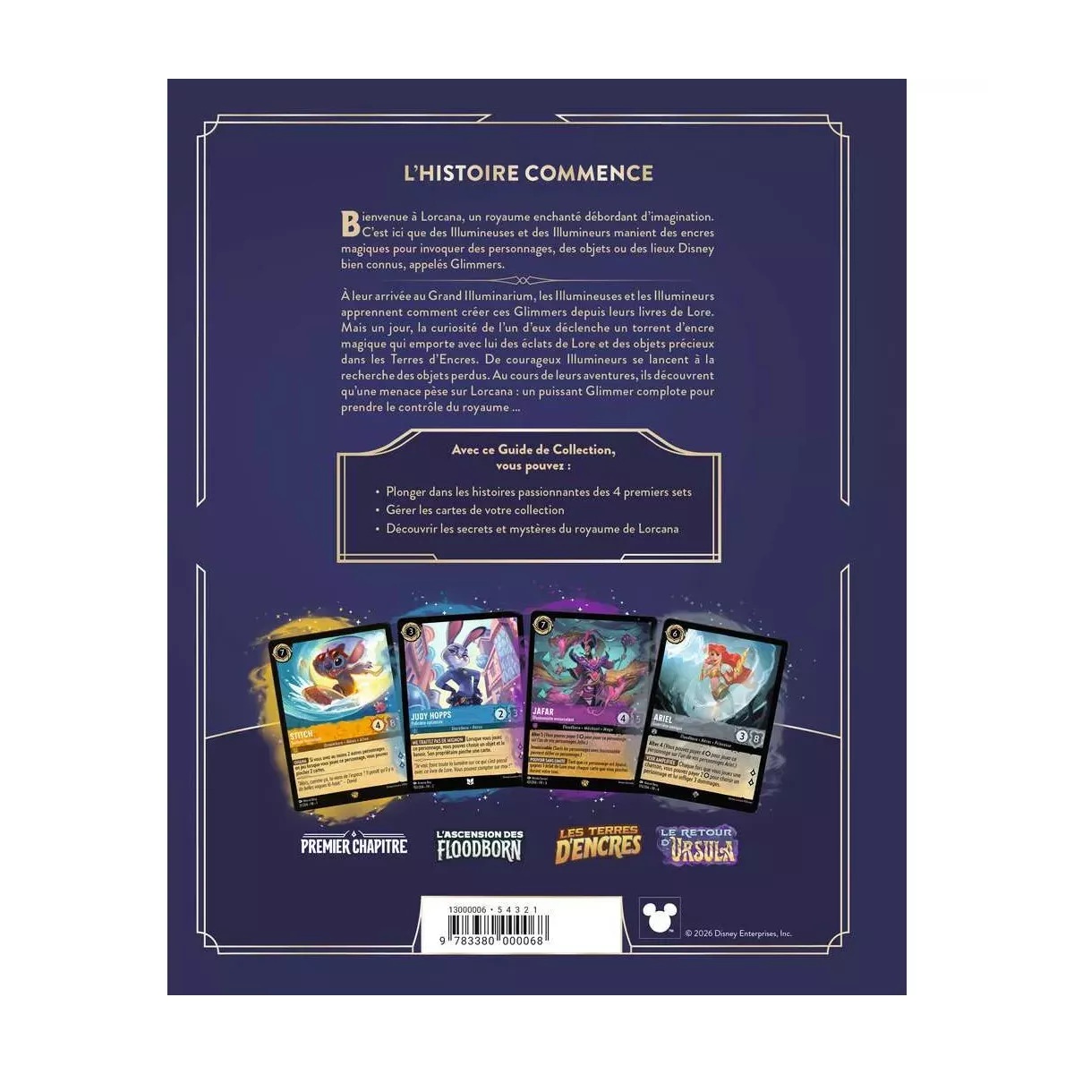 Disney Lorcana : Guide de Collection - Sets 1-4 