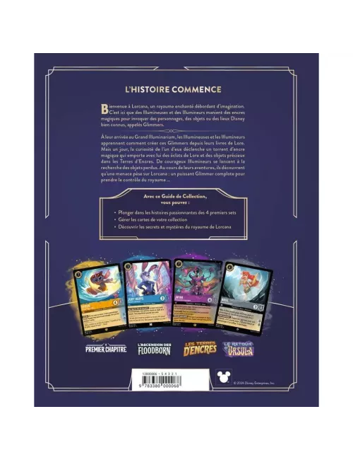 Disney Lorcana : Guide de Collection - Sets 1-4 