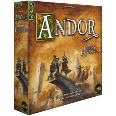 Andor : Terres lointaines - Jeu de société - Iello - Ludum.fr