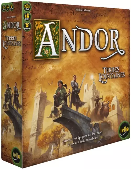 Andor : Terres lointaines - Jeu de société - Iello - Ludum.fr