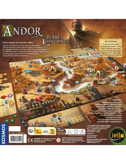 Andor : Terres lointaines - Jeu de société - Iello - Ludum.fr