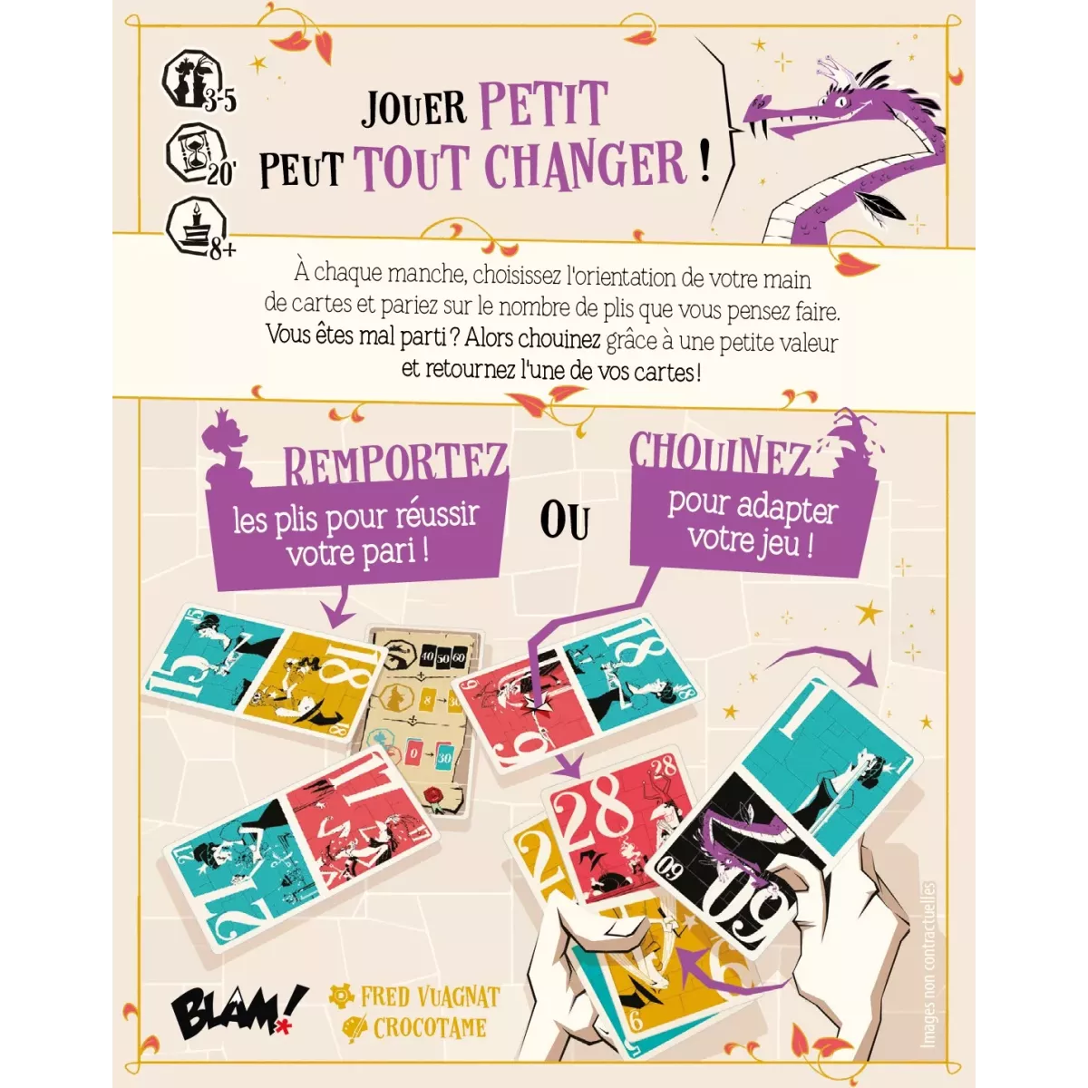 Chouineurs dos boîte