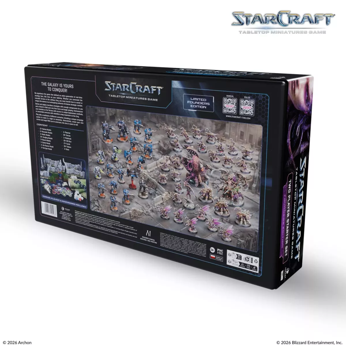 StarCraft - Tabletop Miniatures Game : Two Player Starter Set Founders Edition - Version Anglaise 