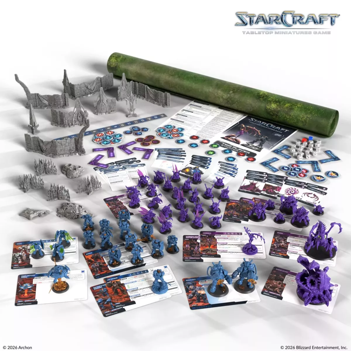 StarCraft - Tabletop Miniatures Game : Two Player Starter Set Founders Edition - Version Anglaise 