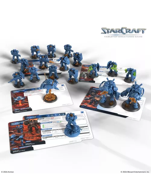 StarCraft - Tabletop Miniatures Game : Two Player Starter Set Founders Edition - Version Anglaise 