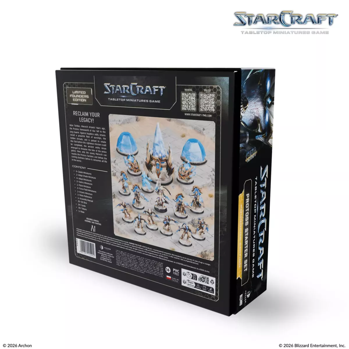 StarCraft - Tabletop Miniatures Game : Protoss Starter Set Founders Edition - Version Anglaise 