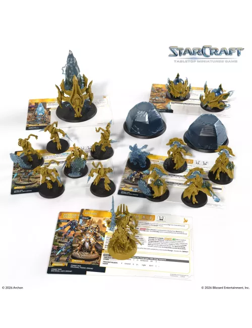 StarCraft - Tabletop Miniatures Game : Protoss Starter Set Founders Edition - Version Anglaise 