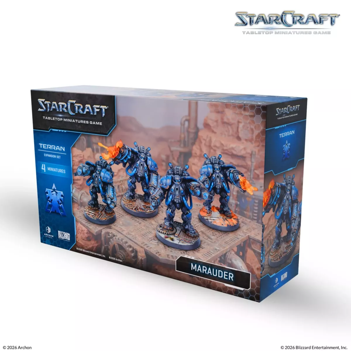 StarCraft - Tabletop Miniatures Game - Marauder - Terran Expansion Set - Version Anglaise 