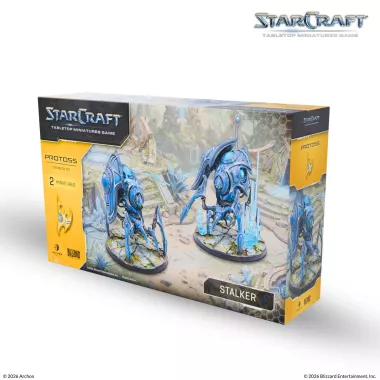 StarCraft - Tabletop Miniatures Game - Stalker - Protoss Expansion Set - Version Anglaise 