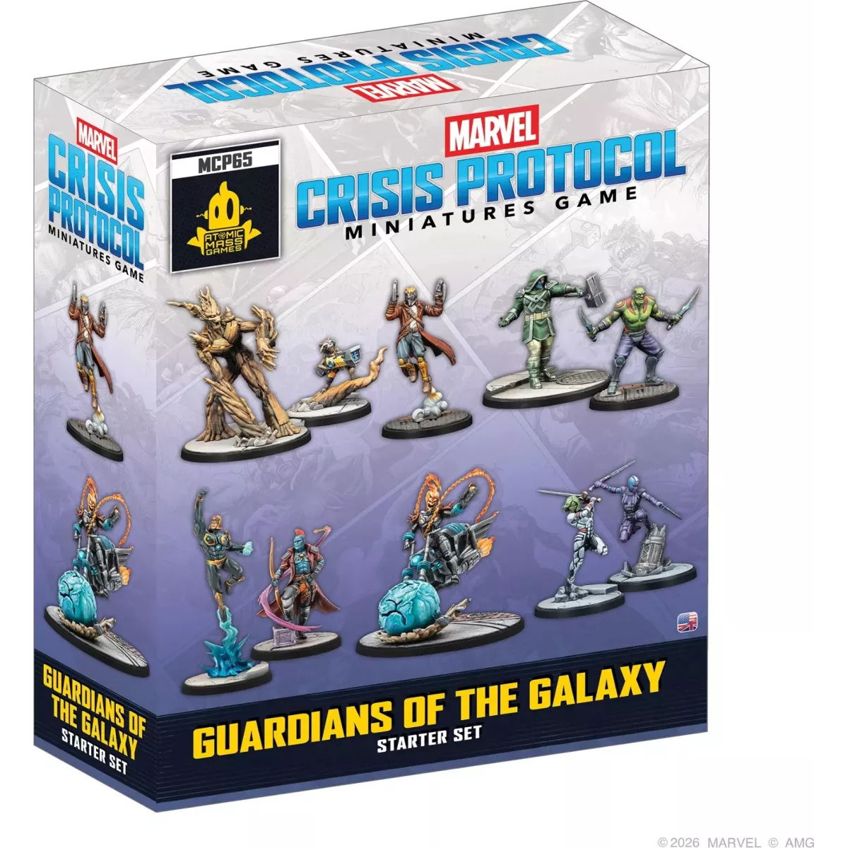 Marvel Crisis Protocol : Guardians of the Galaxy - Starter Set - Version Anglaise