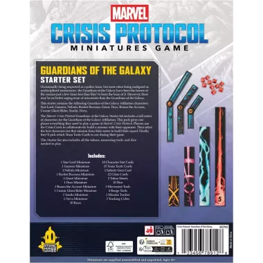 Marvel Crisis Protocol : Guardians of the Galaxy - Starter Set - Version Anglaise
