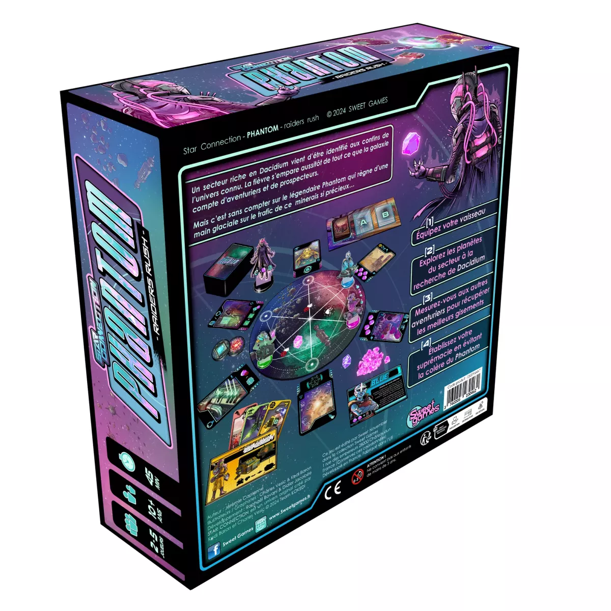 Phantom Raider's Rush Jeux de société stratégie