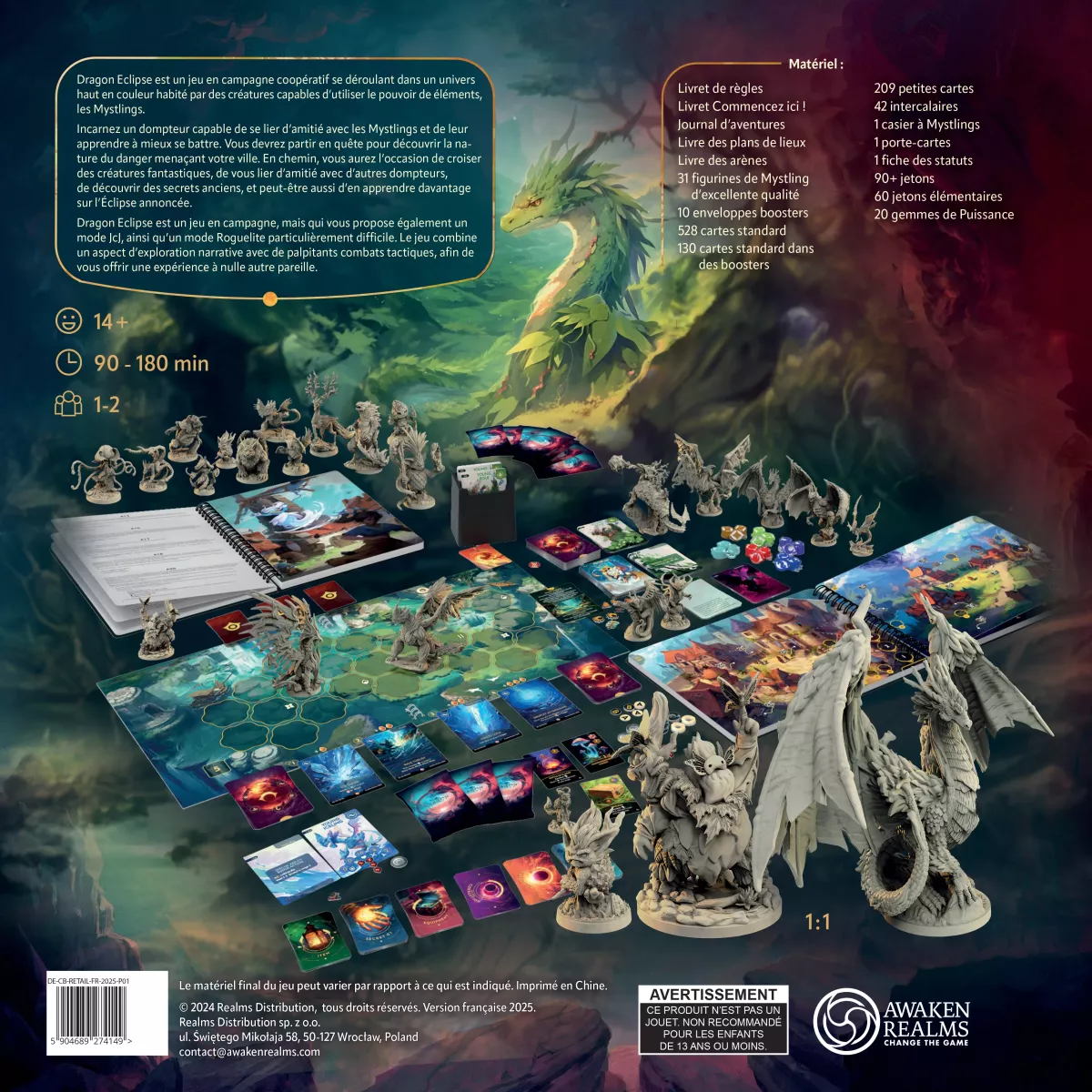 Dragon Eclipse - Jeu de BaseNarratif & Immersif