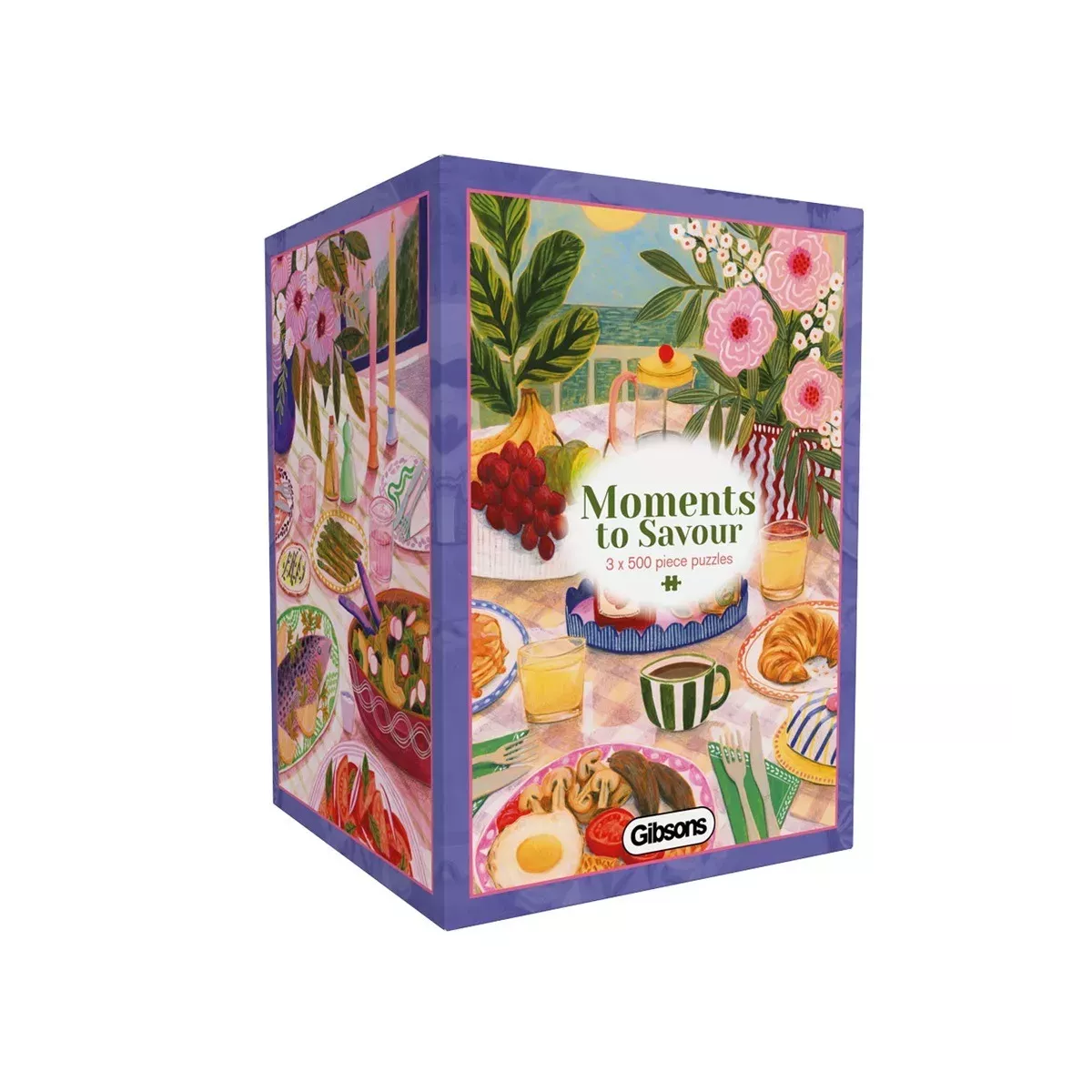 Puzzle Gibsons Moments to Savour - 3 x 500 piècesPuzzles 500 pièces