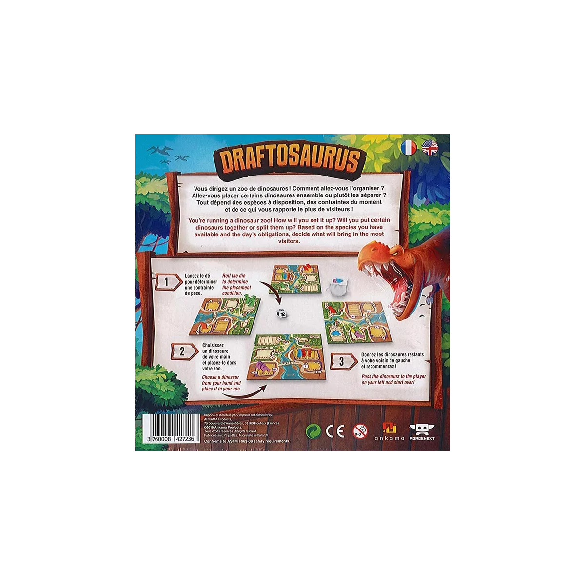 Draftosaurus - Jeux de société - Ludum.fr