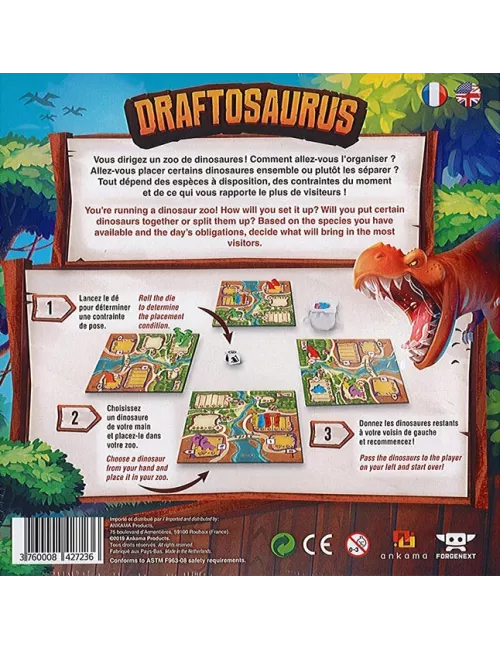 Draftosaurus - Jeux de société - Ludum.fr