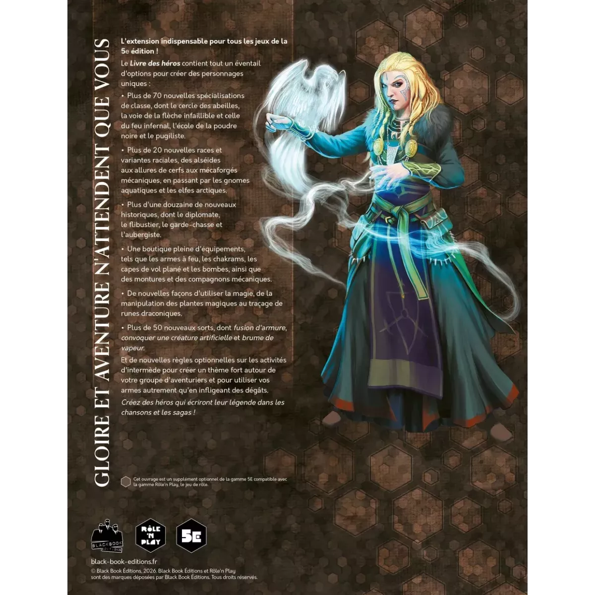 5E Compatible - Le Livre des Héros
