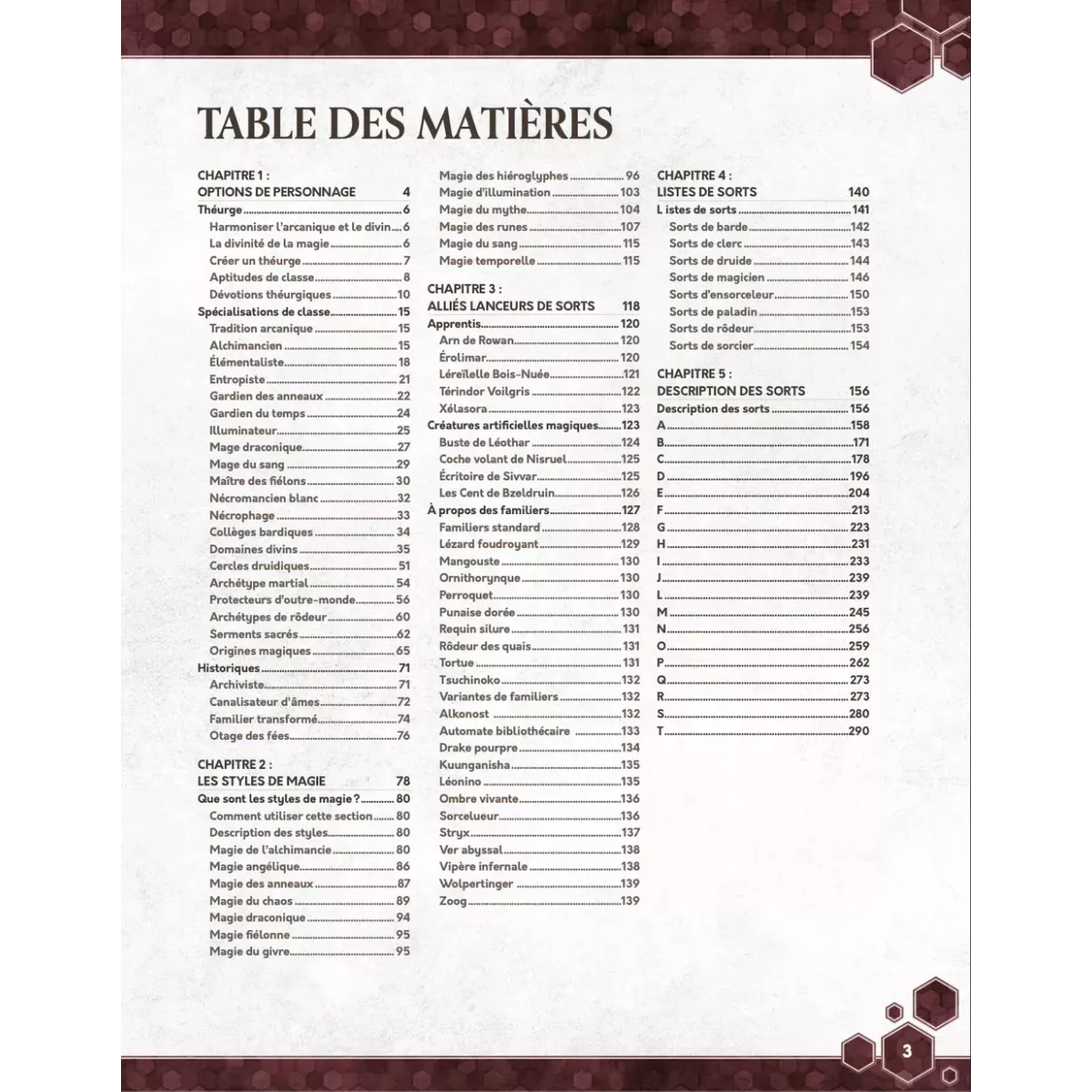 5E Compatible - Les Arcanes de la magie Vol 1