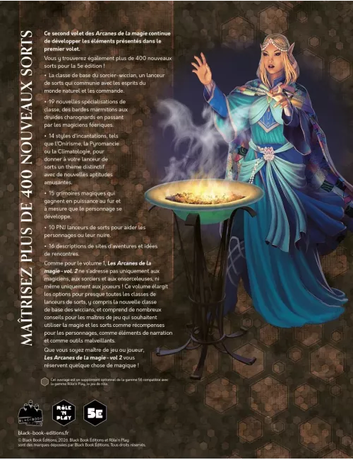 5E Compatible - Les Arcanes de la magie Vol 2