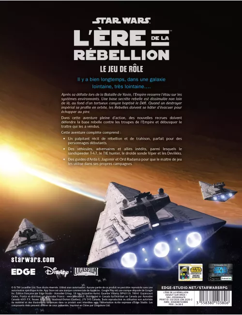 Star Wars L'Ère de la Rébellion : Assaut sur Arda 1